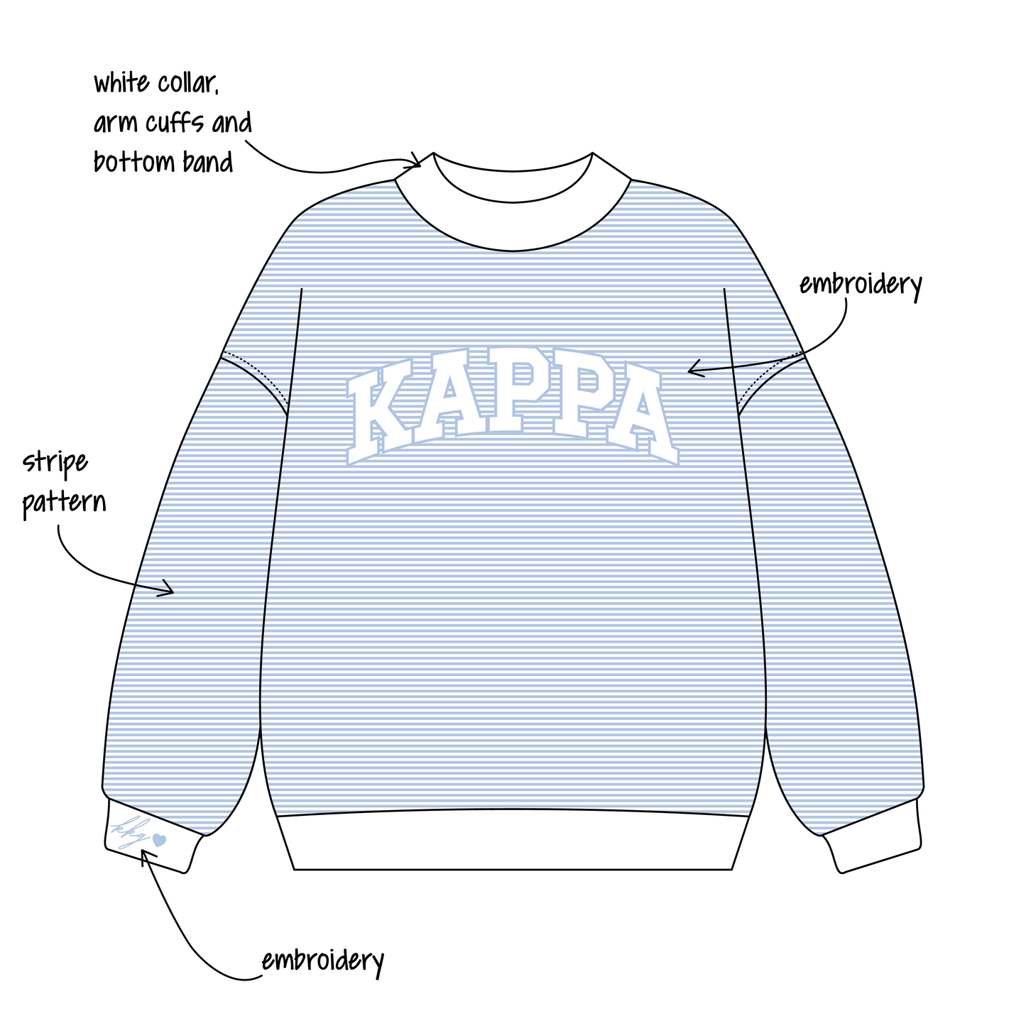 University of Idaho x Kappa Kappa Gamma 'New Set's for Pc 26' Signature Mockneck