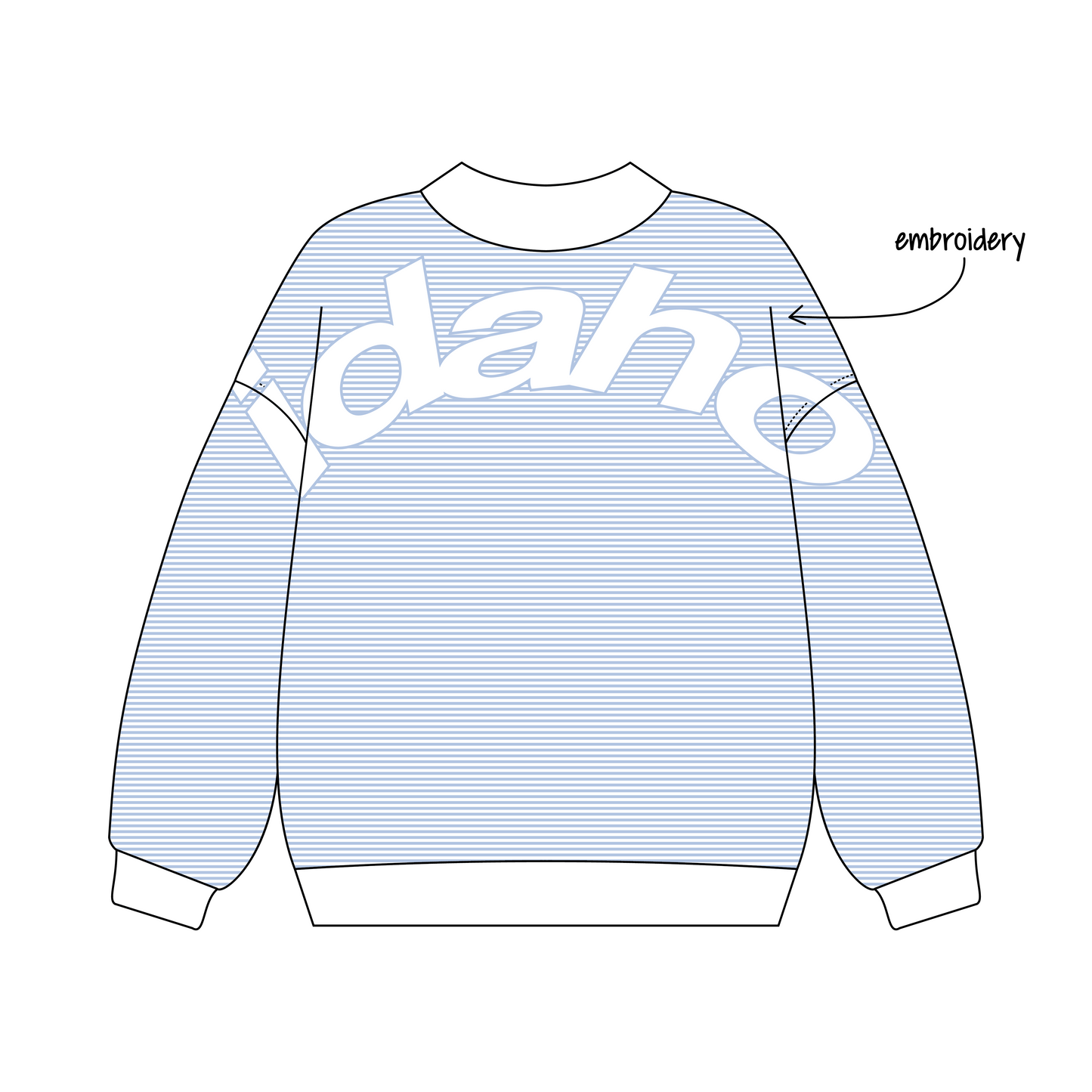 University of Idaho x Kappa Kappa Gamma 'New Set's for Pc 26' Signature Mockneck