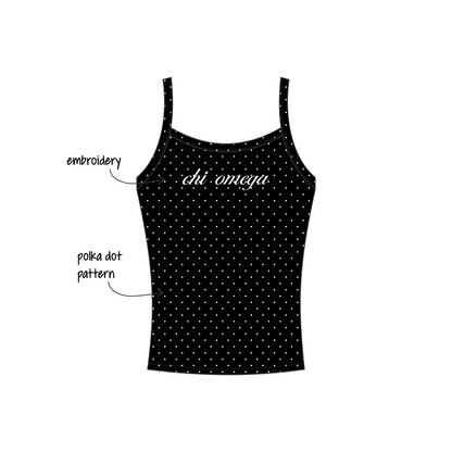 Ohio University x Chi Omega 'Work Week Set' Evie Tank Top