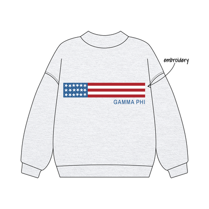 Auburn University x Gamma Phi Beta 'Fourth Of July Order' Signature Mockneck