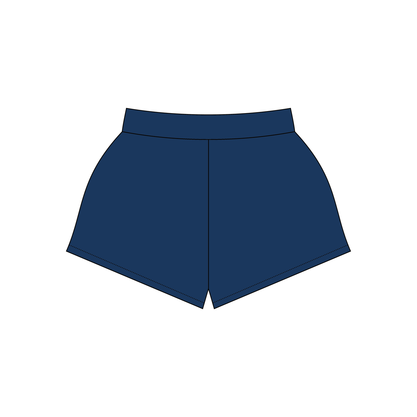 Auburn University x Gamma Phi Beta 'Fourth Of July Order' Ferbie Sweatshorts