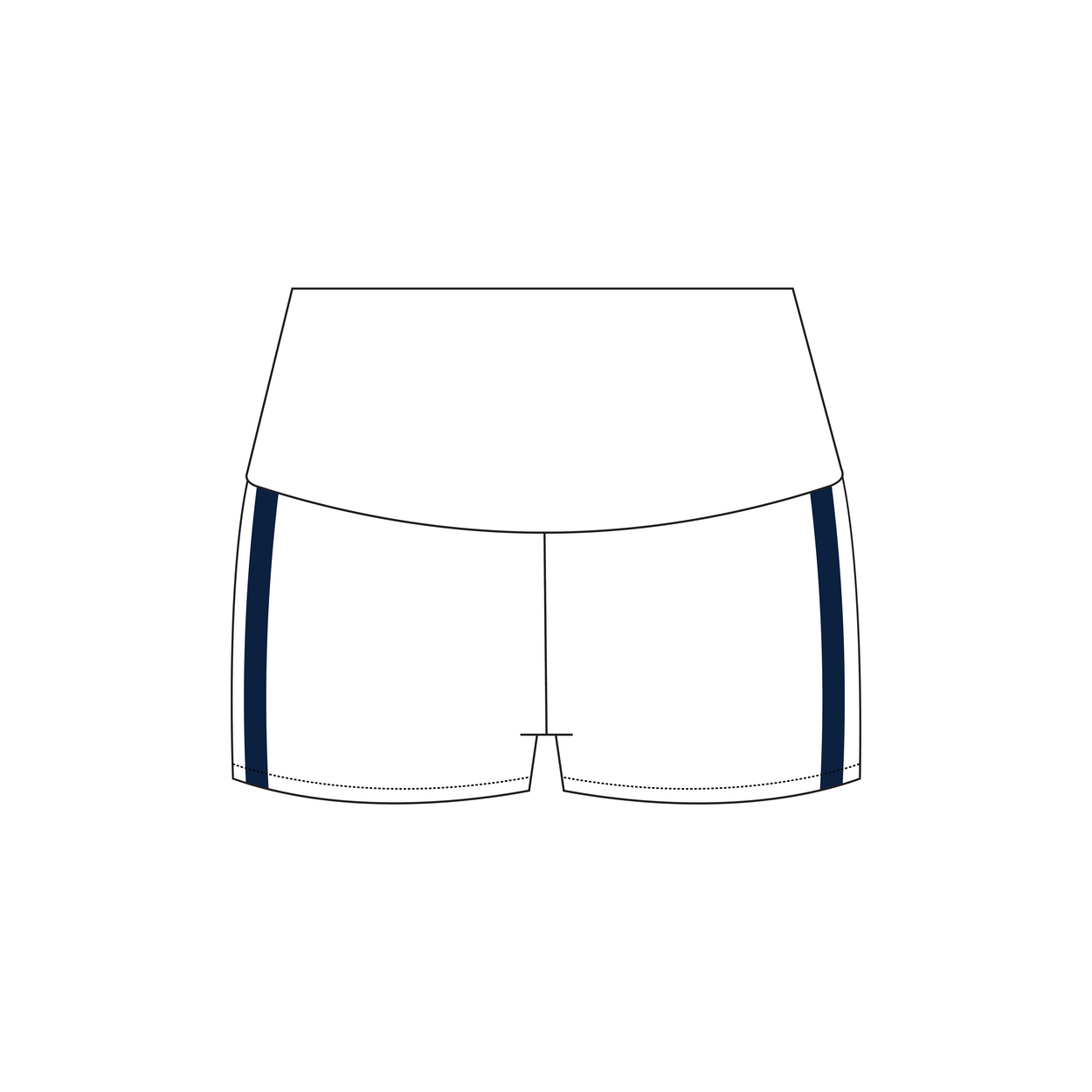 University of Arizona x Kappa Alpha Theta 'Game Day 2026' Haven Foldover Shorts