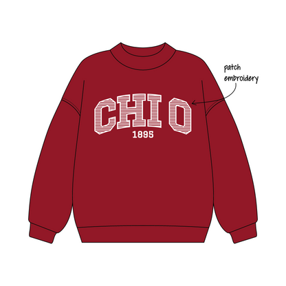 University of Maine x Chi Omega 'Fall Merch' Signature Mockneck