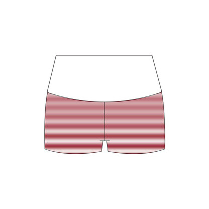 University of Maine x Chi Omega 'Fall Merch' Haven Foldover Shorts