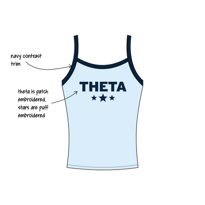 Butler University x Kappa Alpha Theta 'Back to School Content' Evie Tank Top
