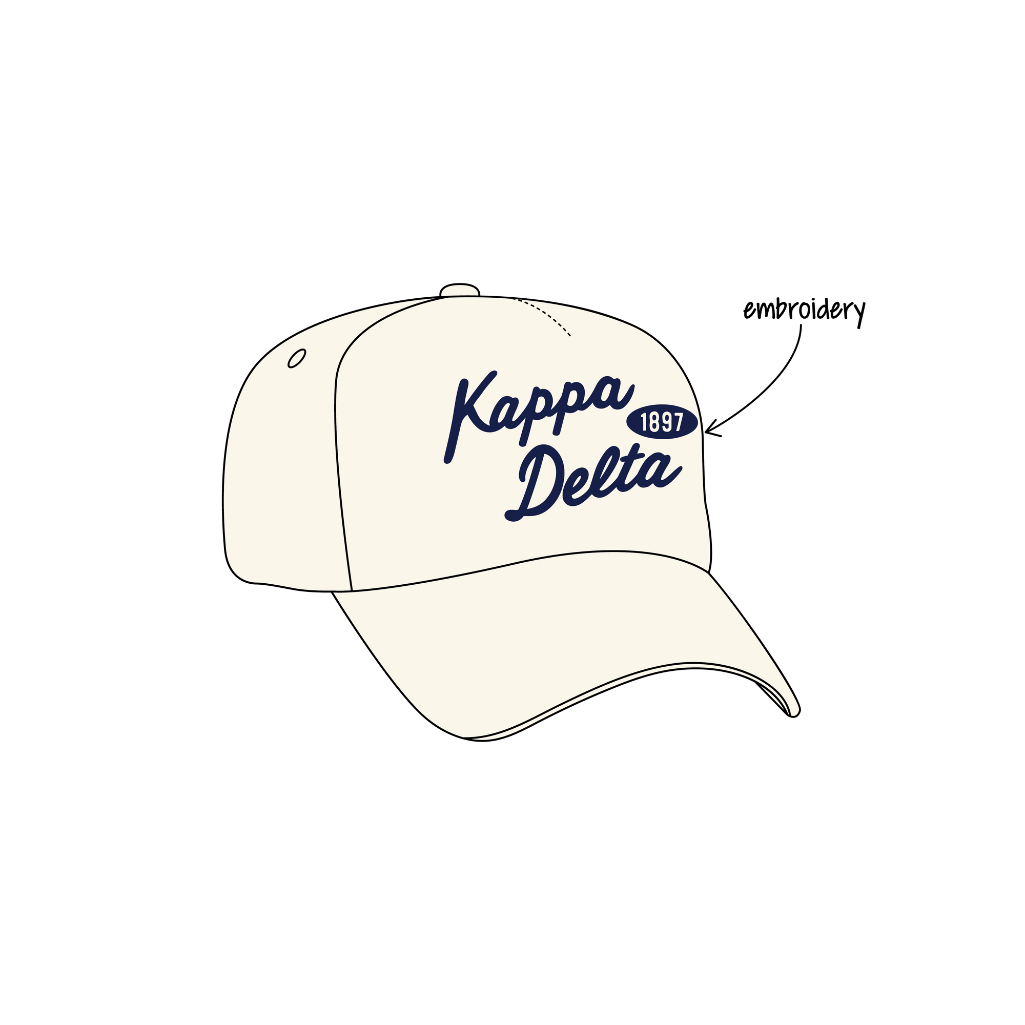 University of Michigan Ann Arbor x Kappa Delta 'Gameday 2026' Signature Hat
