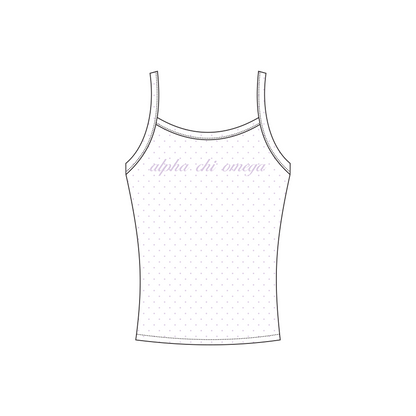 Central Michigan University x Alpha Chi Omega 'Fall recruitment' Evie Tank Top