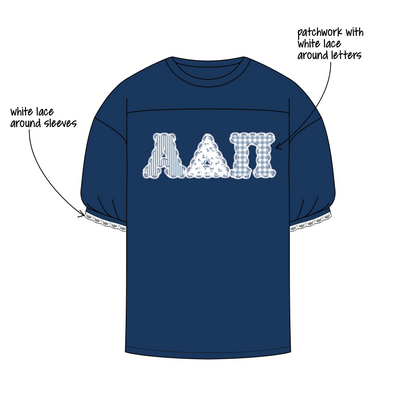 Texas Tech University x Alpha Delta Pi 'Bid day' Summer Sorority Jersey