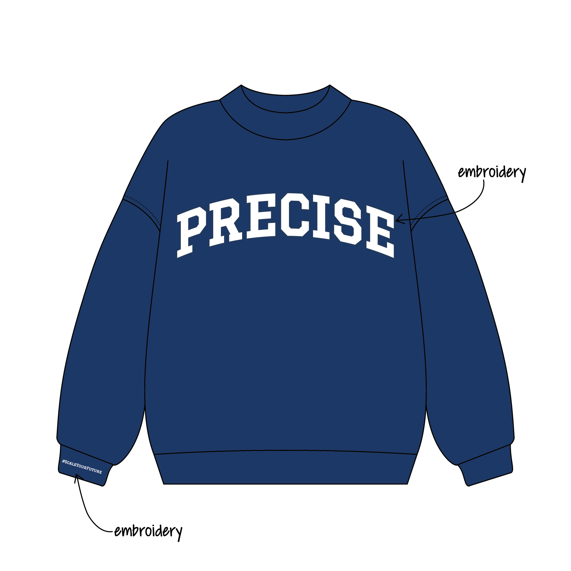 University of Maryland, College Park x Non Greek 'Fall merch drop' Signature Mockneck