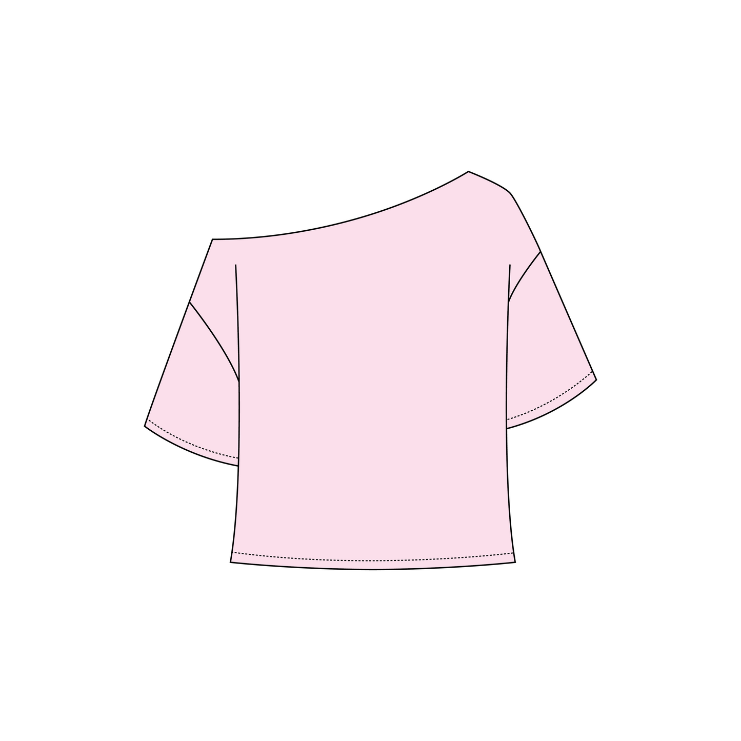 University of Denver x Alpha Phi 'Recruitment shirts' Ella Cut Off Tee