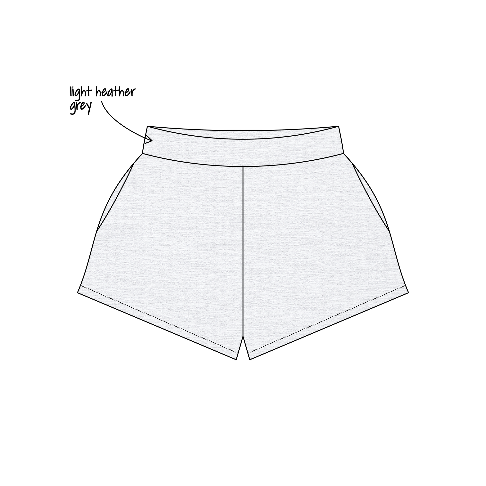 University of Mississippi (Ole Miss) x Delta Gamma 'First drop' Ferbie Sweatshorts