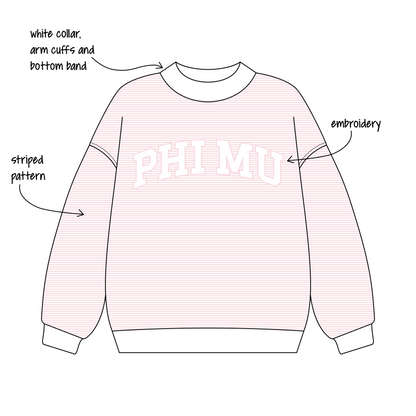 Johns Hopkins University x Phi Mu 'Fall Merch' Signature Mockneck