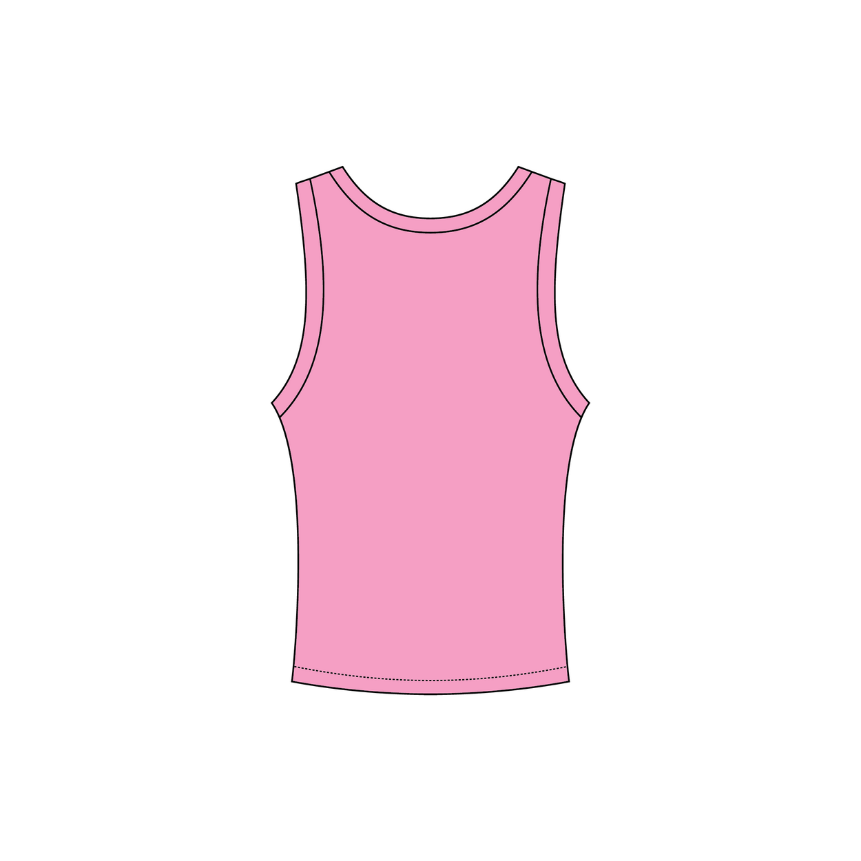 California State University, Long Beach x Delta Zeta 'Fall Recruitment' Nova Tank Top