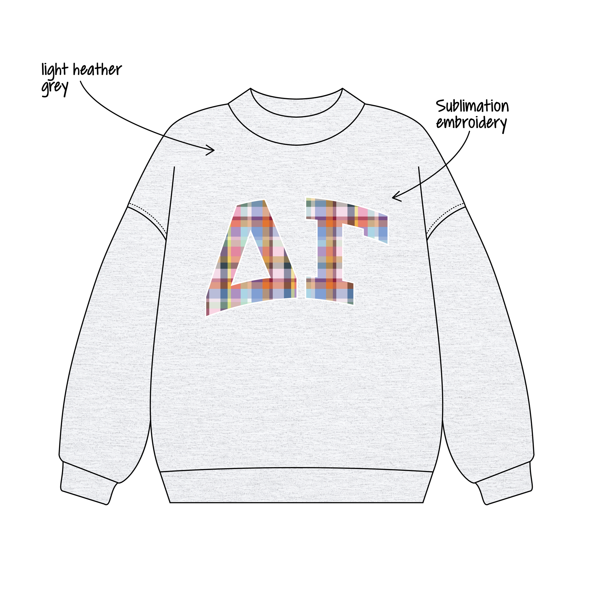 University of Mississippi (Ole Miss) x Delta Gamma 'First drop' Signature Mockneck