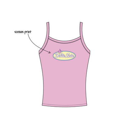 California State University, Long Beach x Delta Zeta 'Bid Day' Evie Tank Top