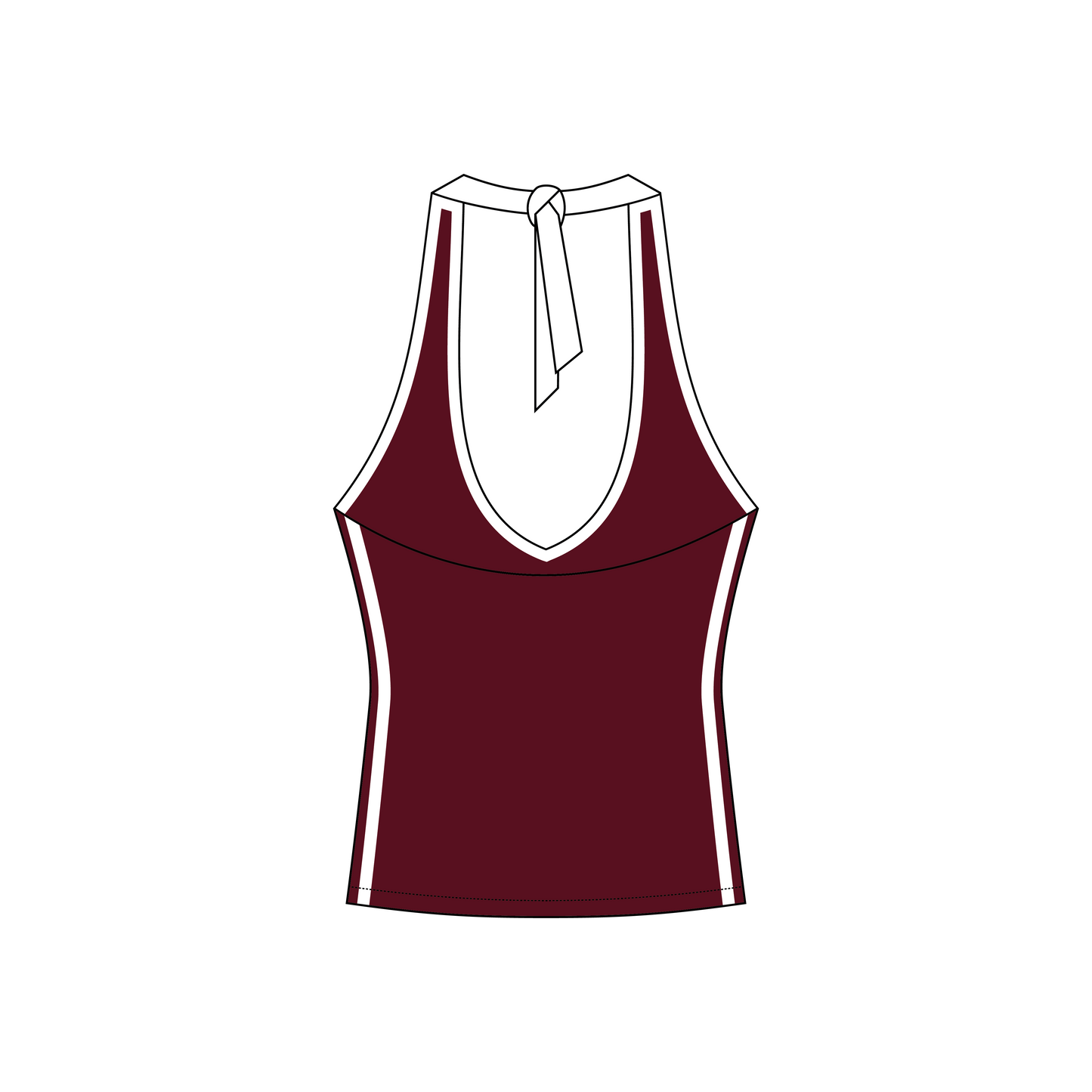 University of North Dakota x Alpha Phi 'First day of class sets' Leona Halter Top