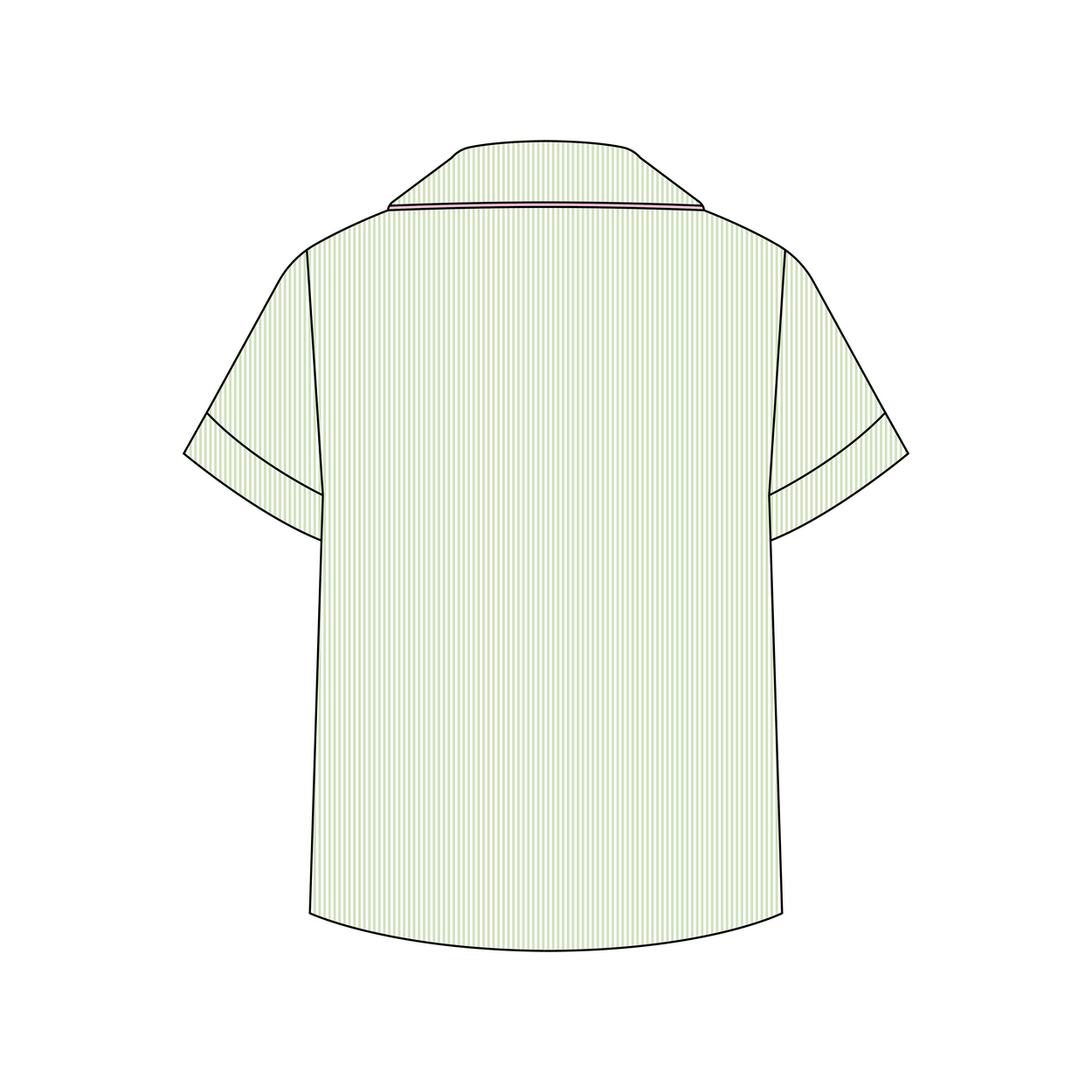 University of Michigan x Kappa Delta 'Recruitment' Signature Pajama Short Sleeve Top