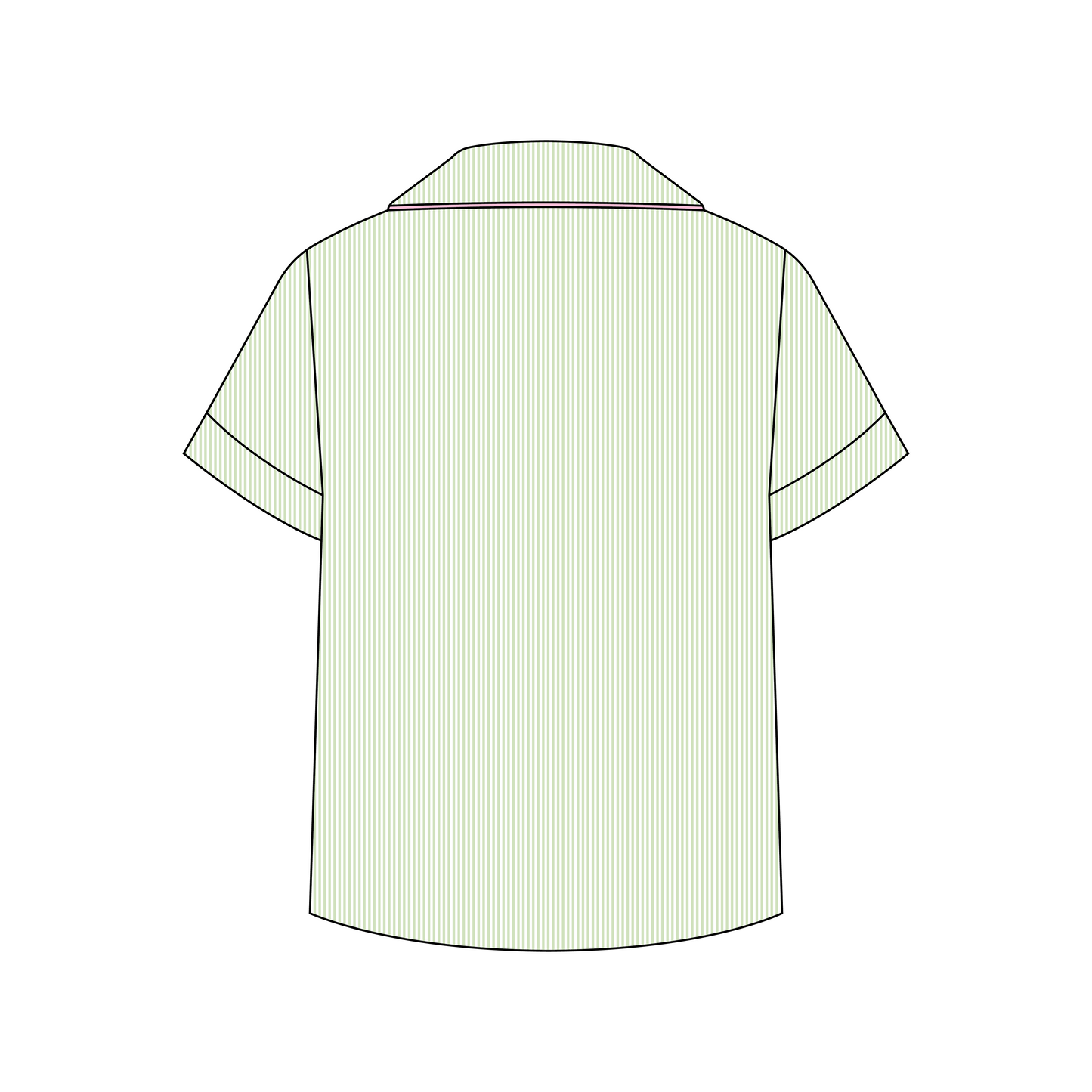 University of Michigan x Kappa Delta 'Recruitment' Signature Pajama Short Sleeve Top