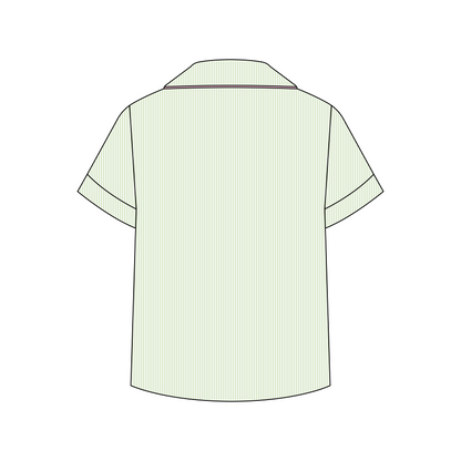University of Michigan x Kappa Delta 'Recruitment' Signature Pajama Short Sleeve Top