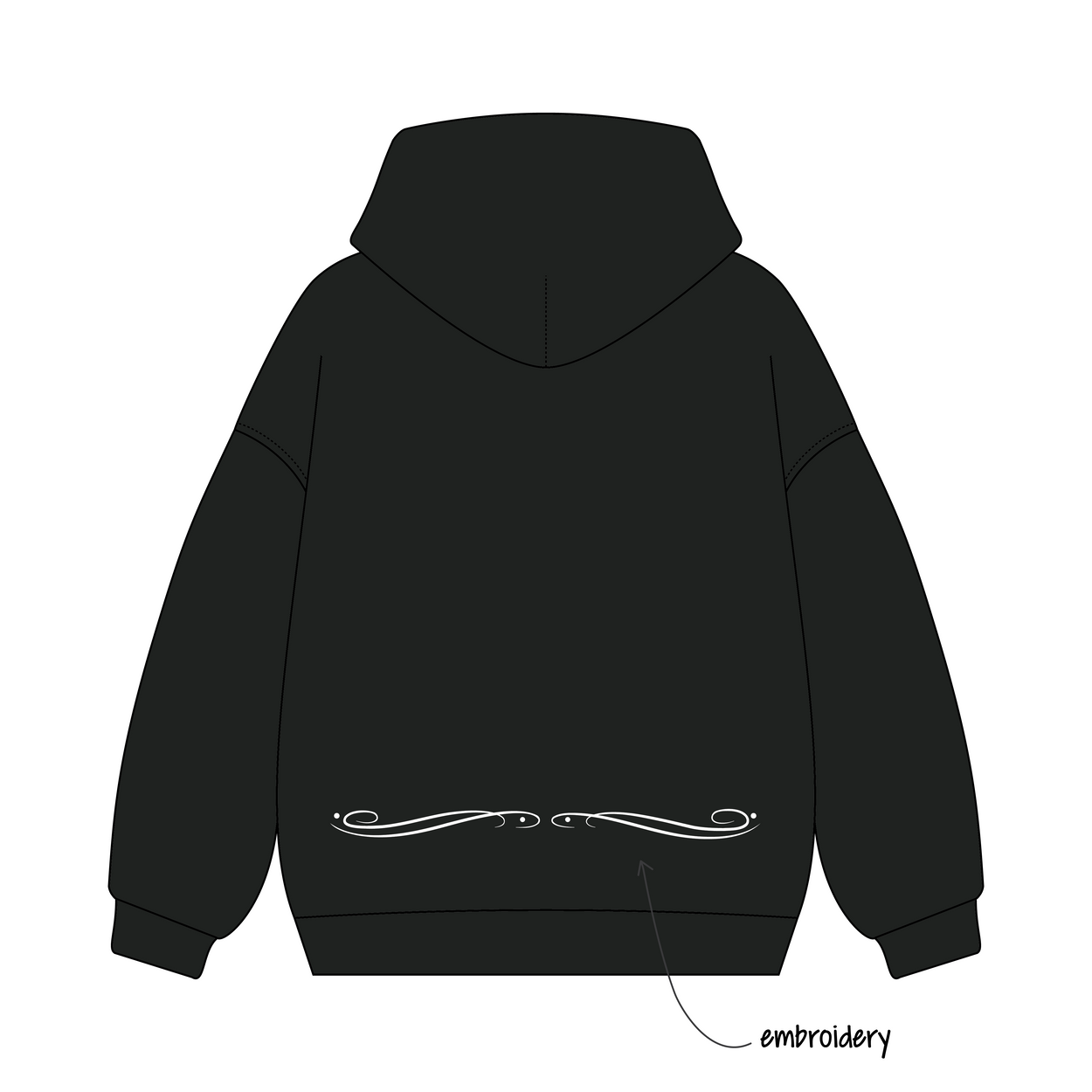 Baylor University x Alpha Chi Omega 'PR' Signature Zip-Up Hoodie
