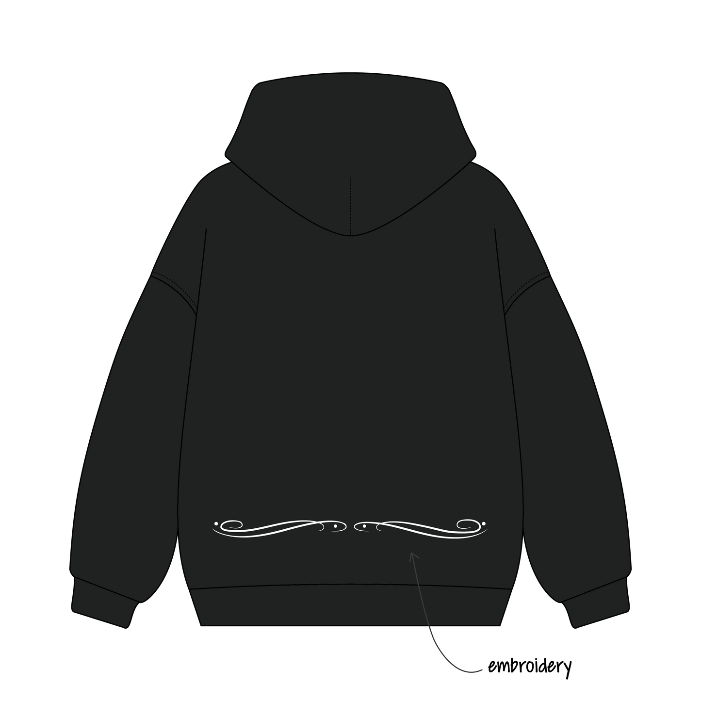 Baylor University x Alpha Chi Omega 'PR' Signature Zip-Up Hoodie