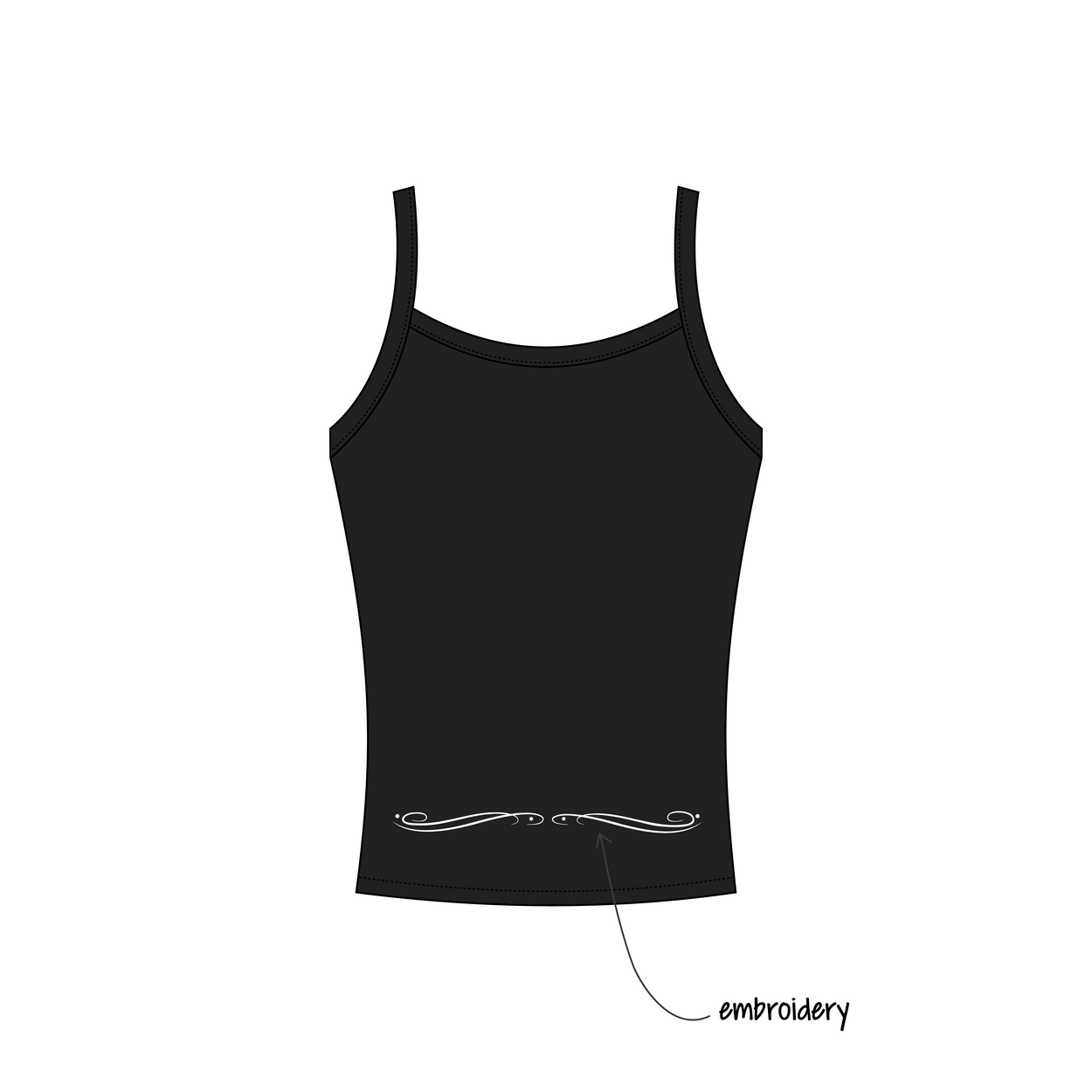 Baylor University x Alpha Chi Omega 'PR' Evie Tank Top