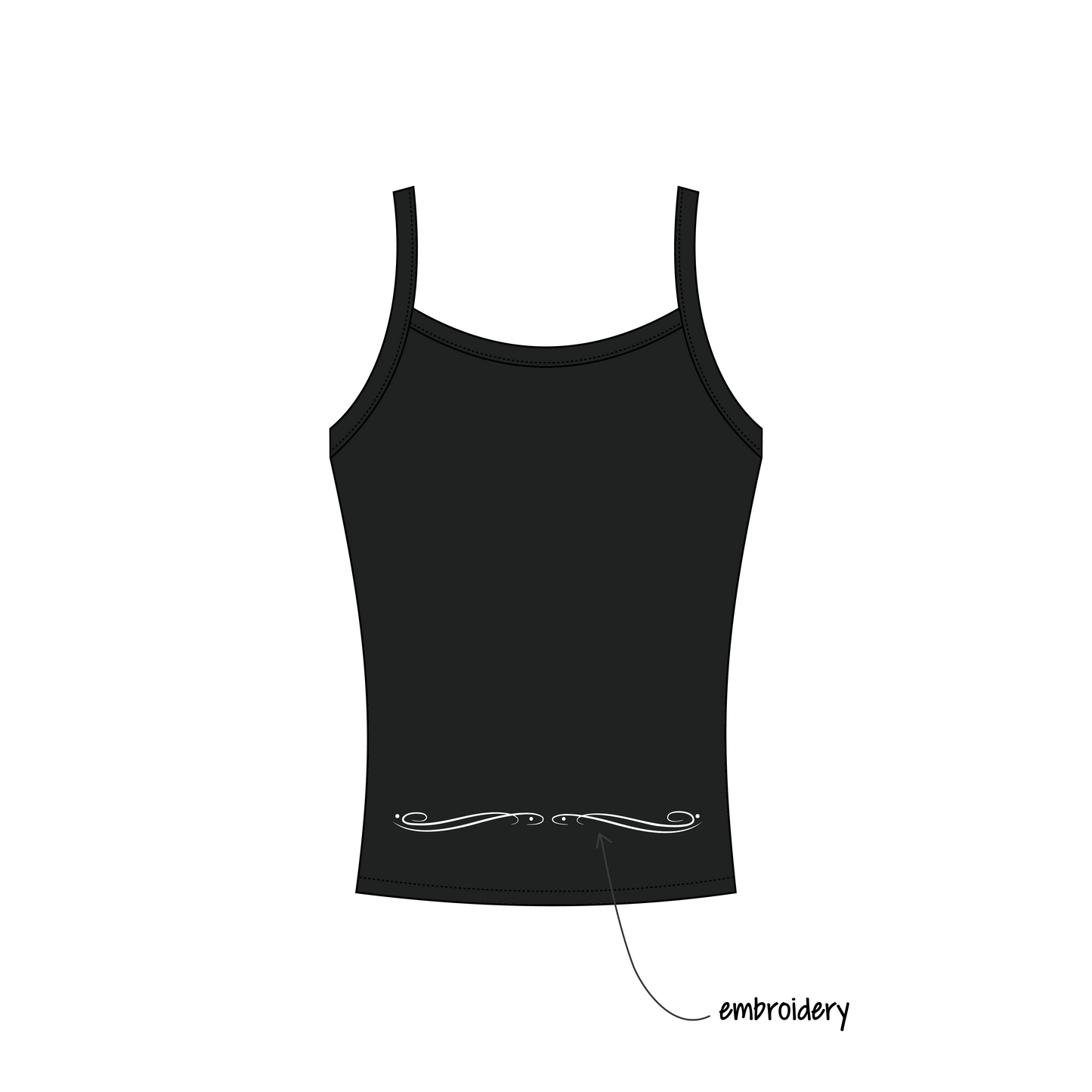 Baylor University x Alpha Chi Omega 'PR' Evie Tank Top