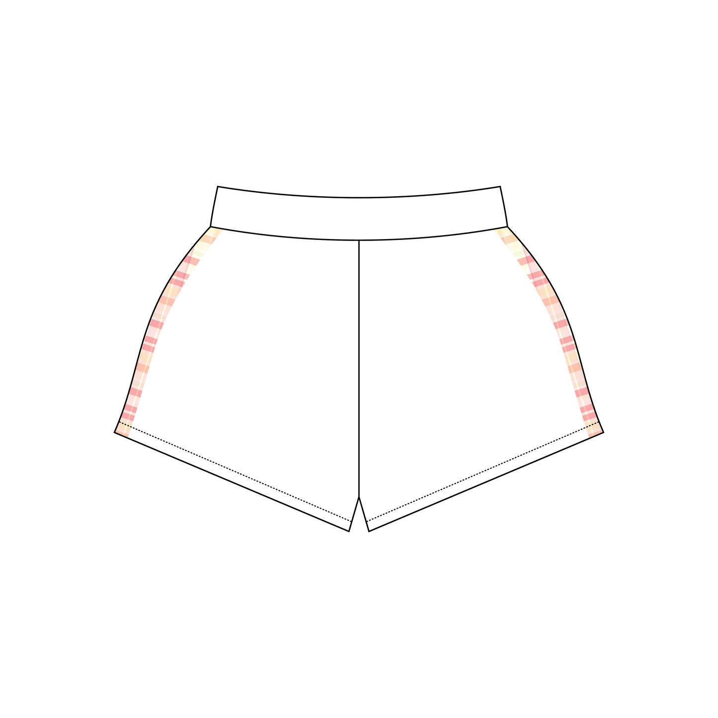 University of Maryland, College Park x Kappa Delta 'Executive Merch' Ferbie Sweatshorts