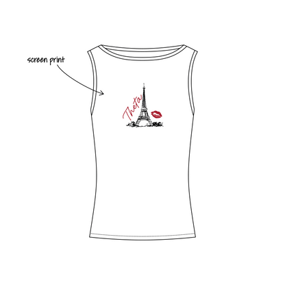 San Diego State University x Kappa Alpha Theta 'Fall bid day 2026' Chloe Boatneck Tank Top