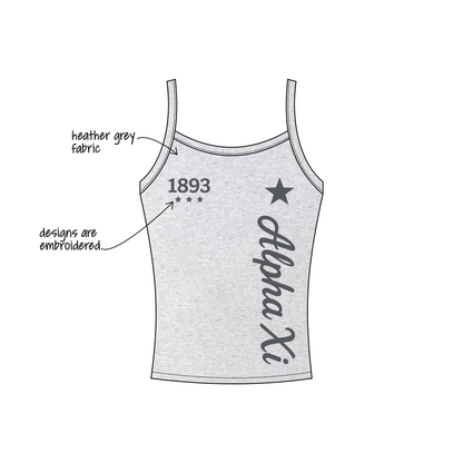Penn State University x Alpha Xi Delta 'Fall merch' Evie Tank Top