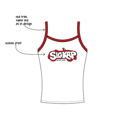 University of Washington x Sigma Kappa 'Bid Day' Evie Tank Top