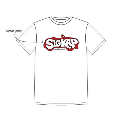 University of Washington x Sigma Kappa 'Bid Day' Leo T-Shirt