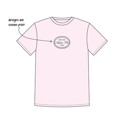 University of California, Santa Barbara x Alpha Phi 'Bid Day 2026' Leo T-Shirt