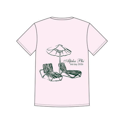 University of California, Santa Barbara x Alpha Phi 'Bid Day 2026' Leo T-Shirt