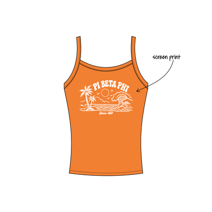 University of California, San Diego x Pi Beta Phi 'Bid day 2026' Evie Tank Top