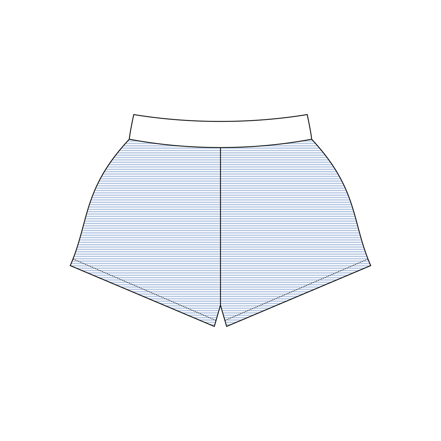 Southern Methodist University x Delta Delta Delta 'Fall 2026' Ferbie Sweatshorts