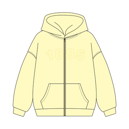 Baylor University x Alpha Chi Omega 'monthly PR' Signature Zip-Up Hoodie