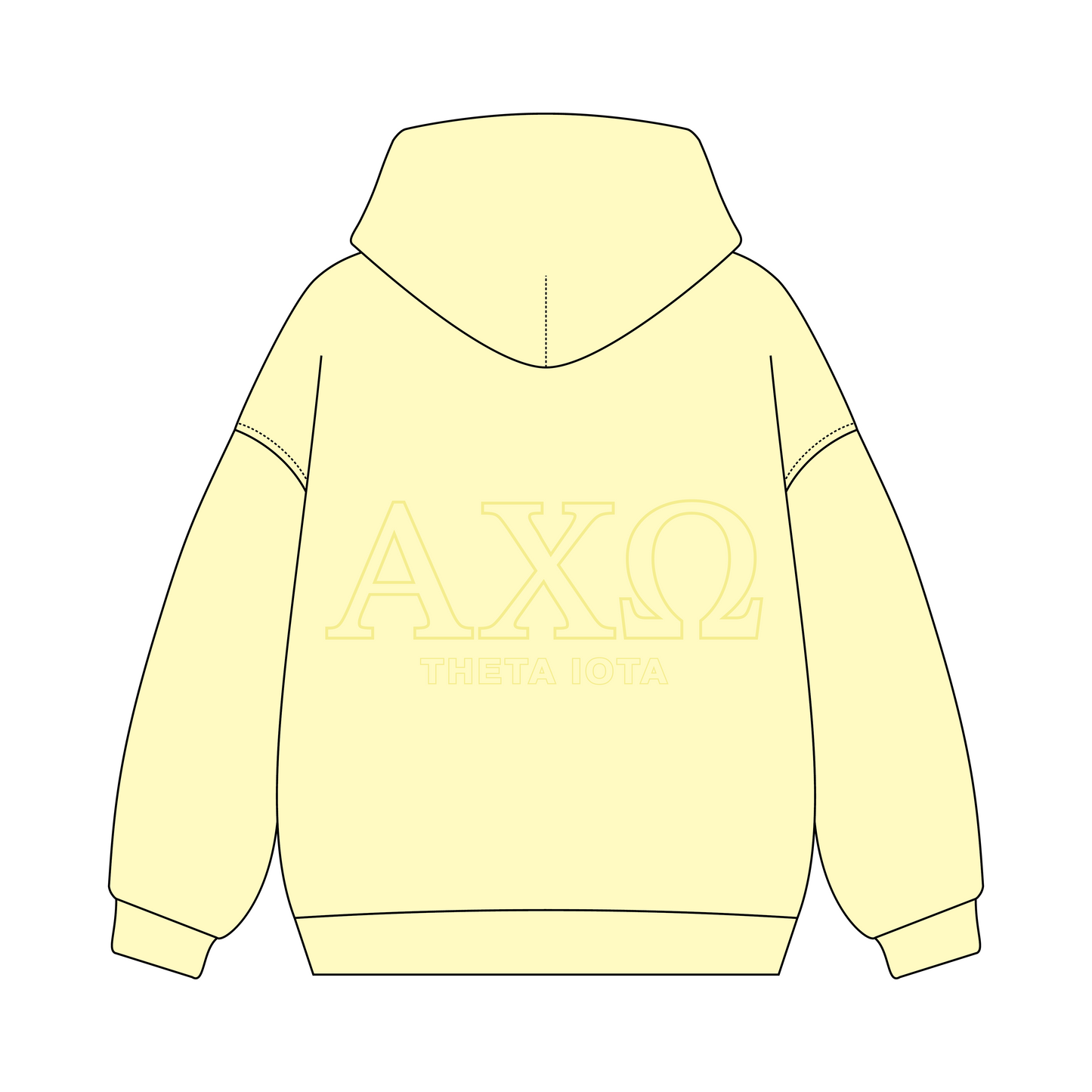 Baylor University x Alpha Chi Omega 'monthly PR' Signature Zip-Up Hoodie