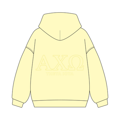 Baylor University x Alpha Chi Omega 'monthly PR' Signature Zip-Up Hoodie