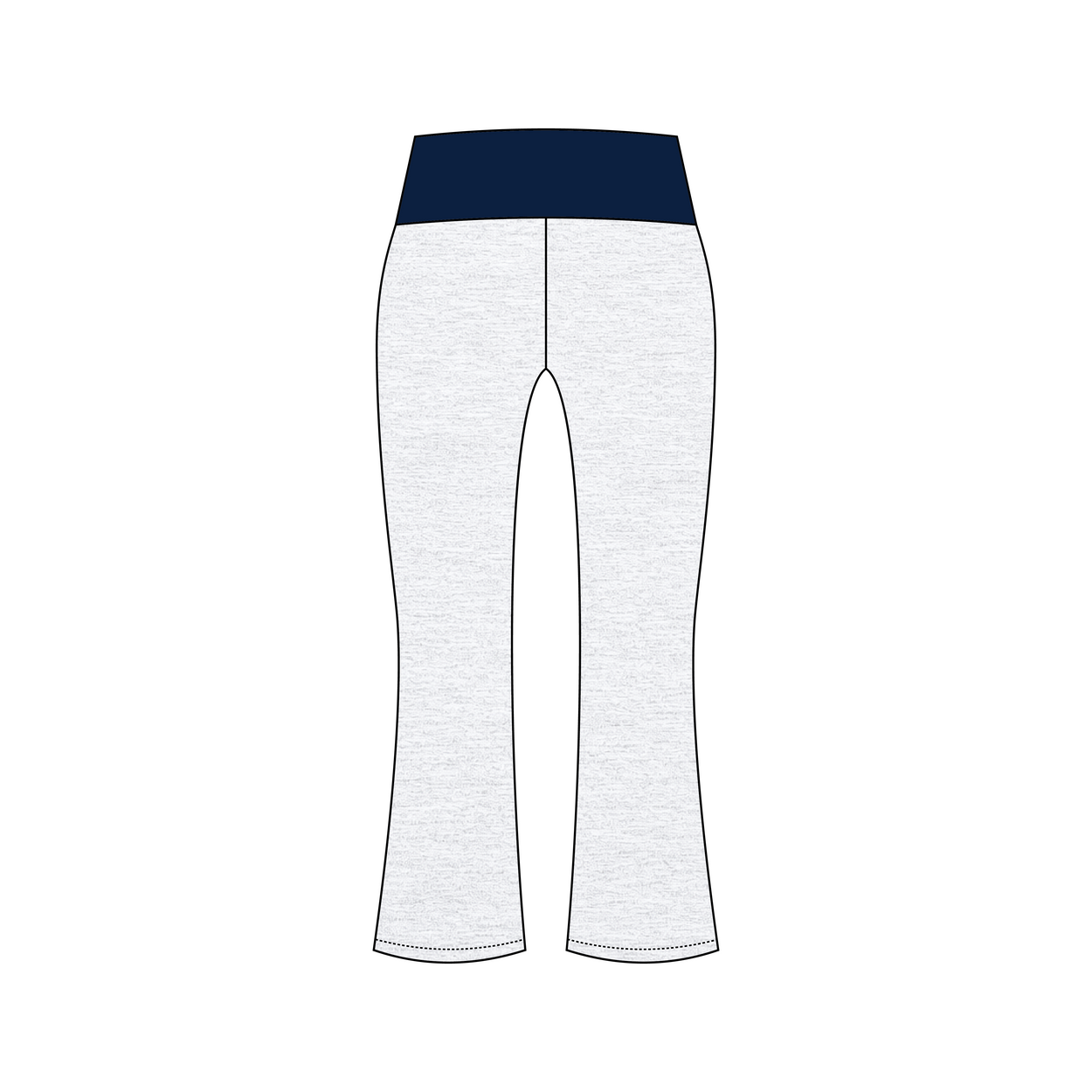 University of Virginia x Delta Delta Delta 'Fall Merch Drop' Becca Foldover Yoga Pants