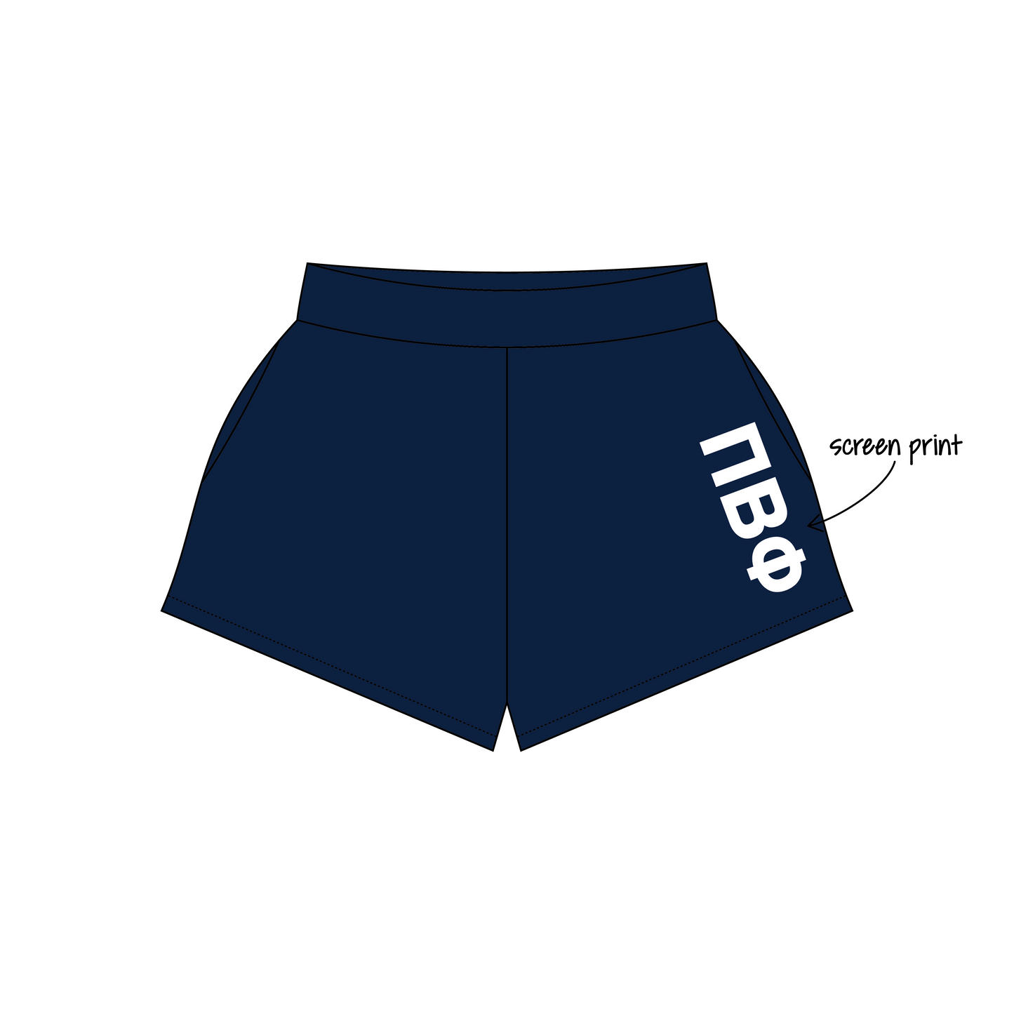 University of Minnesota Twin Cities x Pi Beta Phi 'Fall Semester Sweatset' Ferbie Sweatshorts