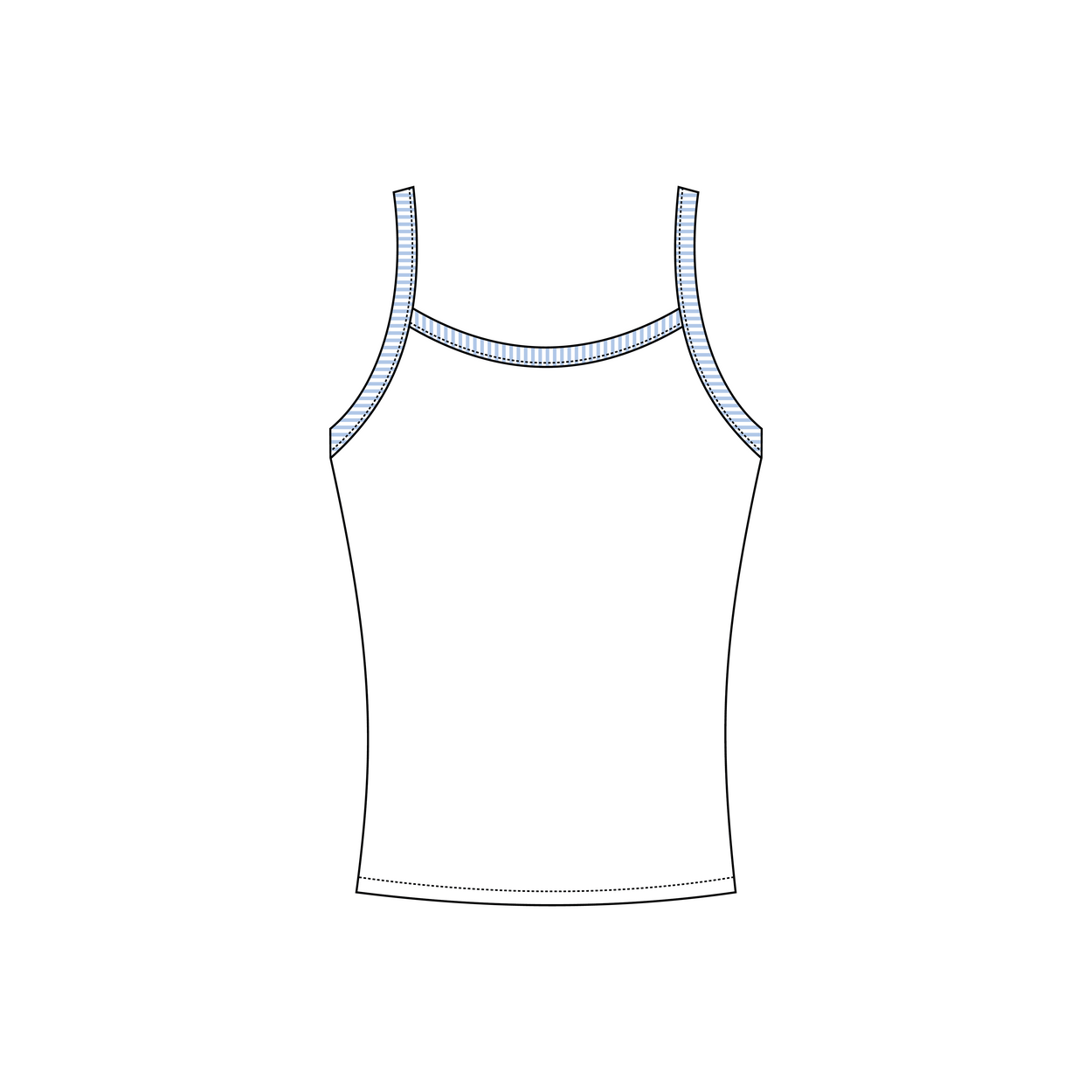 Clemson University x Zeta Tau Alpha 'Back to school drop' Evie Tank Top