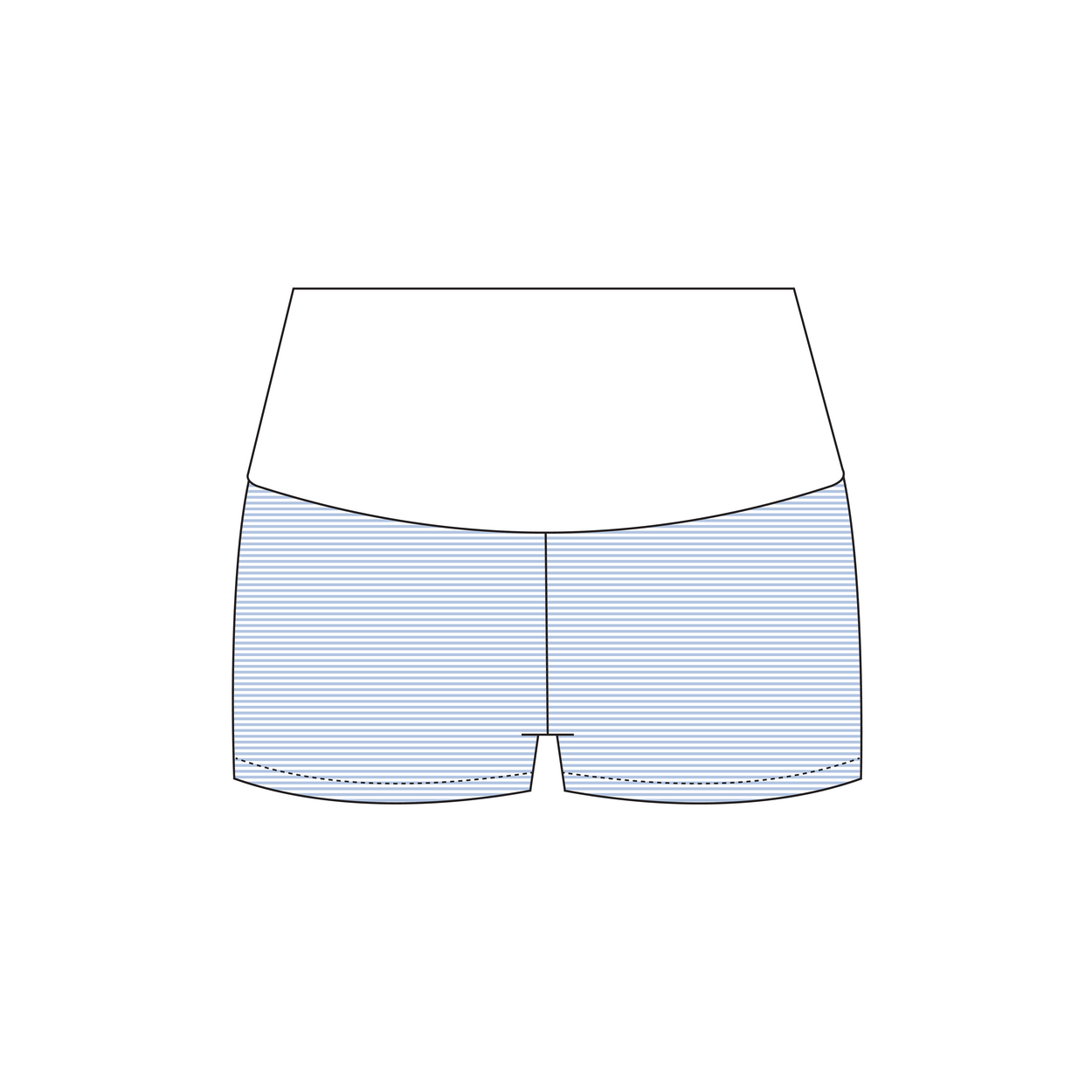Clemson University x Zeta Tau Alpha 'Back to school drop' Haven Foldover Shorts