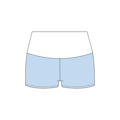 UCLA x Chi Omega 'Spring General Drop' Haven Foldover Shorts