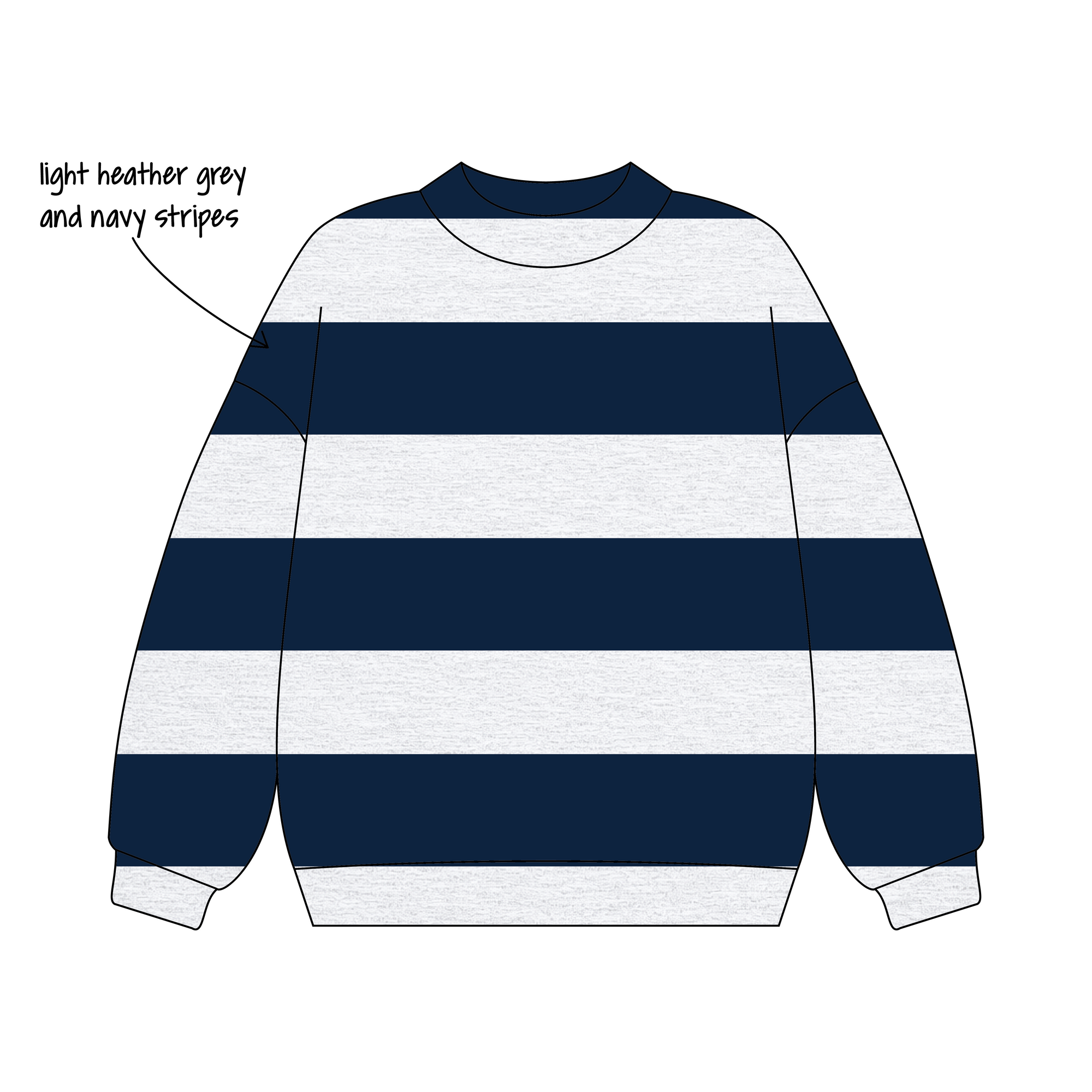 Iowa State University x Delta Zeta 'Back to school' Signature Mockneck