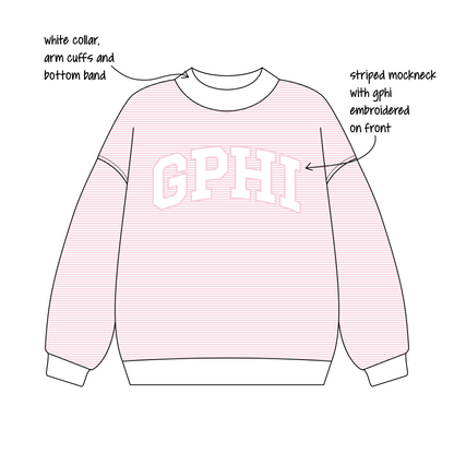 Quinnipiac University x Gamma Phi Beta 'Fall Merch 2026' Signature Mockneck