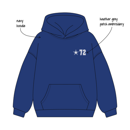 Georgia Institute of Technology x Alpha Phi 'Fall merch drop' Signature Hoodie