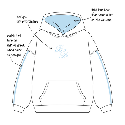 Southern Methodist University x Alpha Delta Pi 'Bid Day 2026' Signature Hoodie