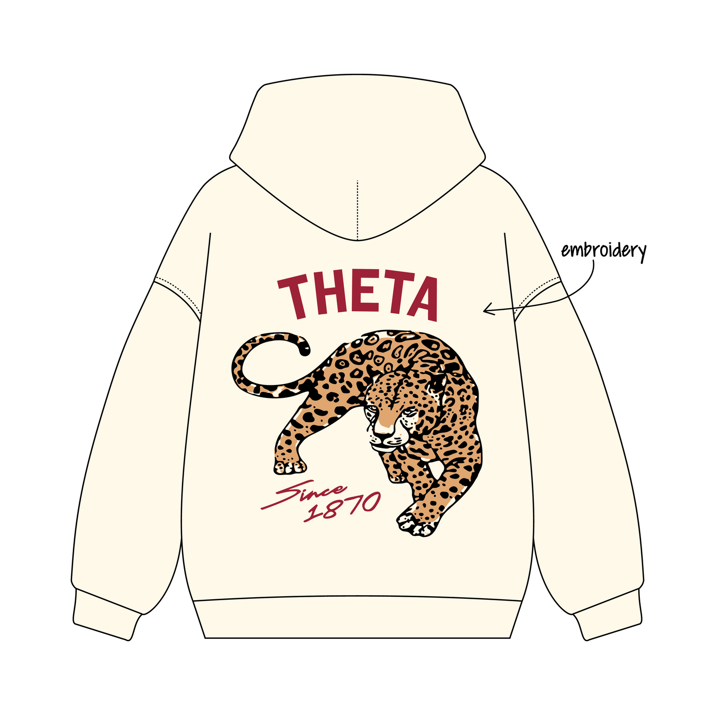 University of Arizona x Kappa Alpha Theta 'Fall Initiation 2026' Signature Hoodie