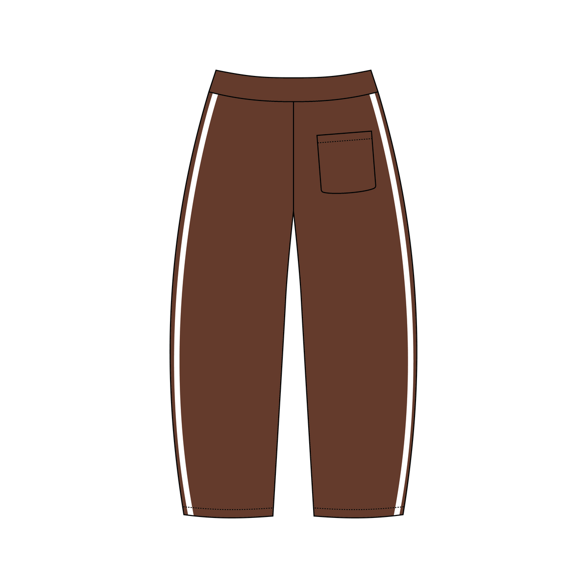 Iowa State University x Alpha Delta Pi 'General fall merch drop' Riley Wide Sweatpants